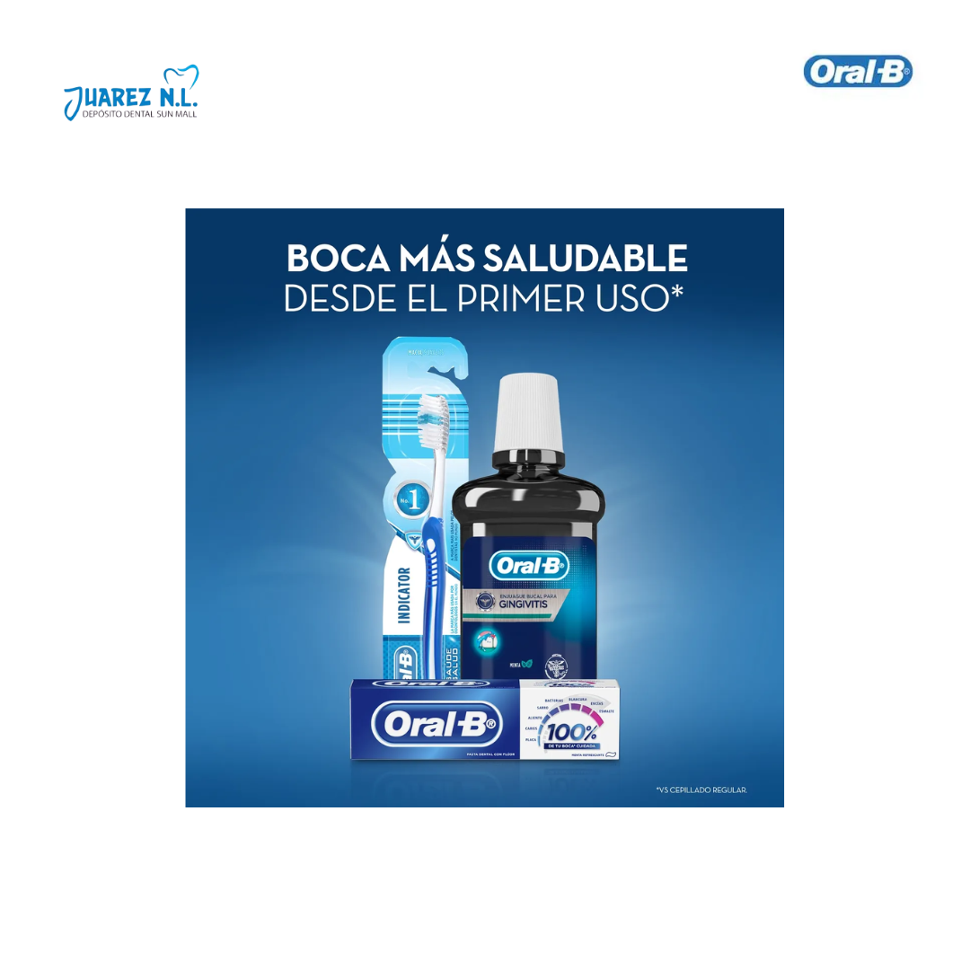 Enjuague Bucal Oral B para Gingivitis 350ml - Deposito Dental Juarez