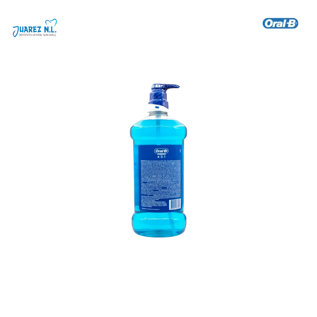Enjuague Bucal Complete Menta 2 lt Oral-B Con Dispensador - Deposito Dental Juarez