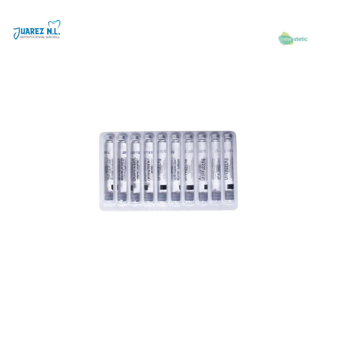 Anestesia Articaina Con Epinefrina Quanteek 4% Vidrio 50pzs - Deposito Dental Juarez