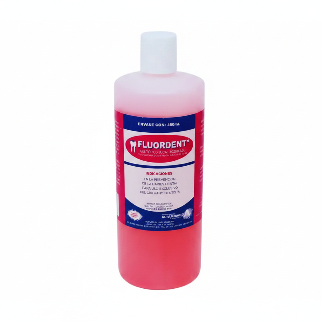 Fluordent Fluor Gel Tópico Bucal Acidulado 480ml