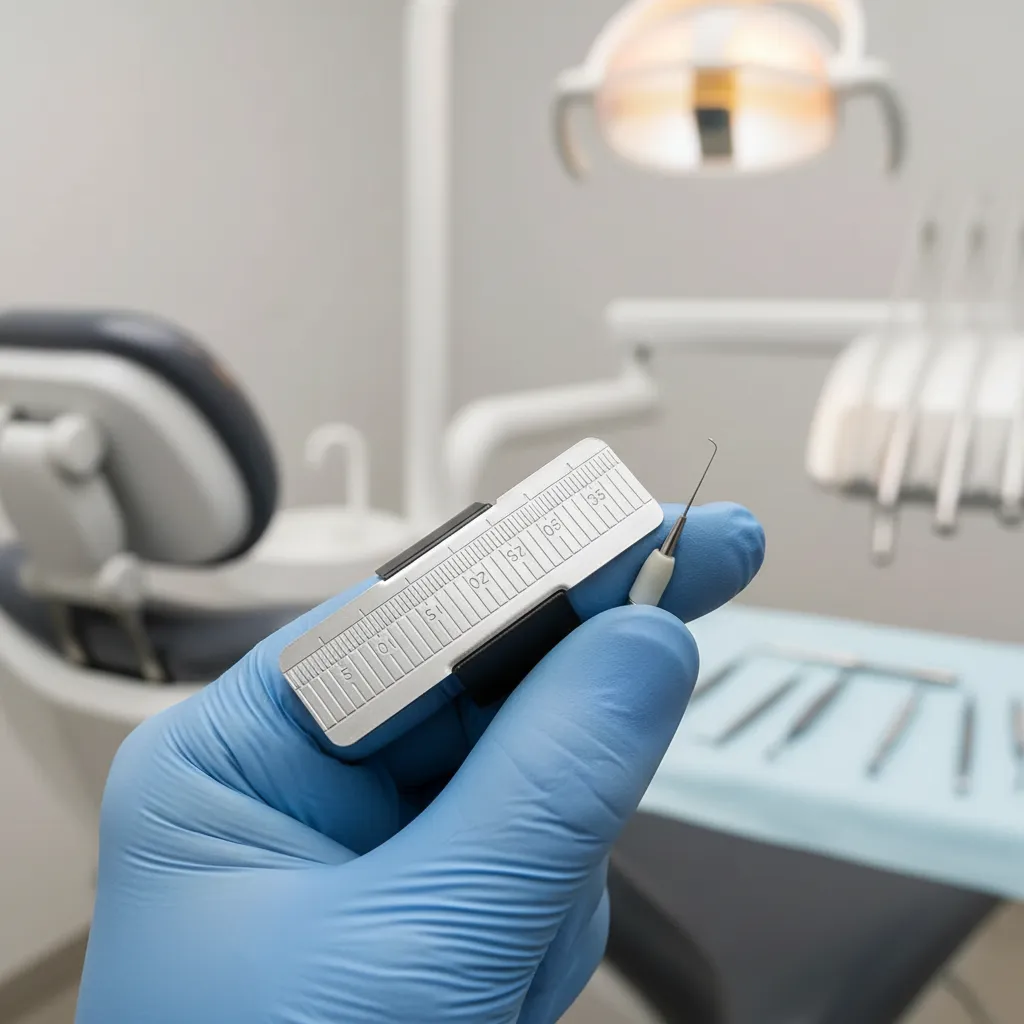 Anillo Milimétrico Endodoncia en uso consultorio dental profesional Bakel - insumo dental profesional - Deposito Dental Juarez