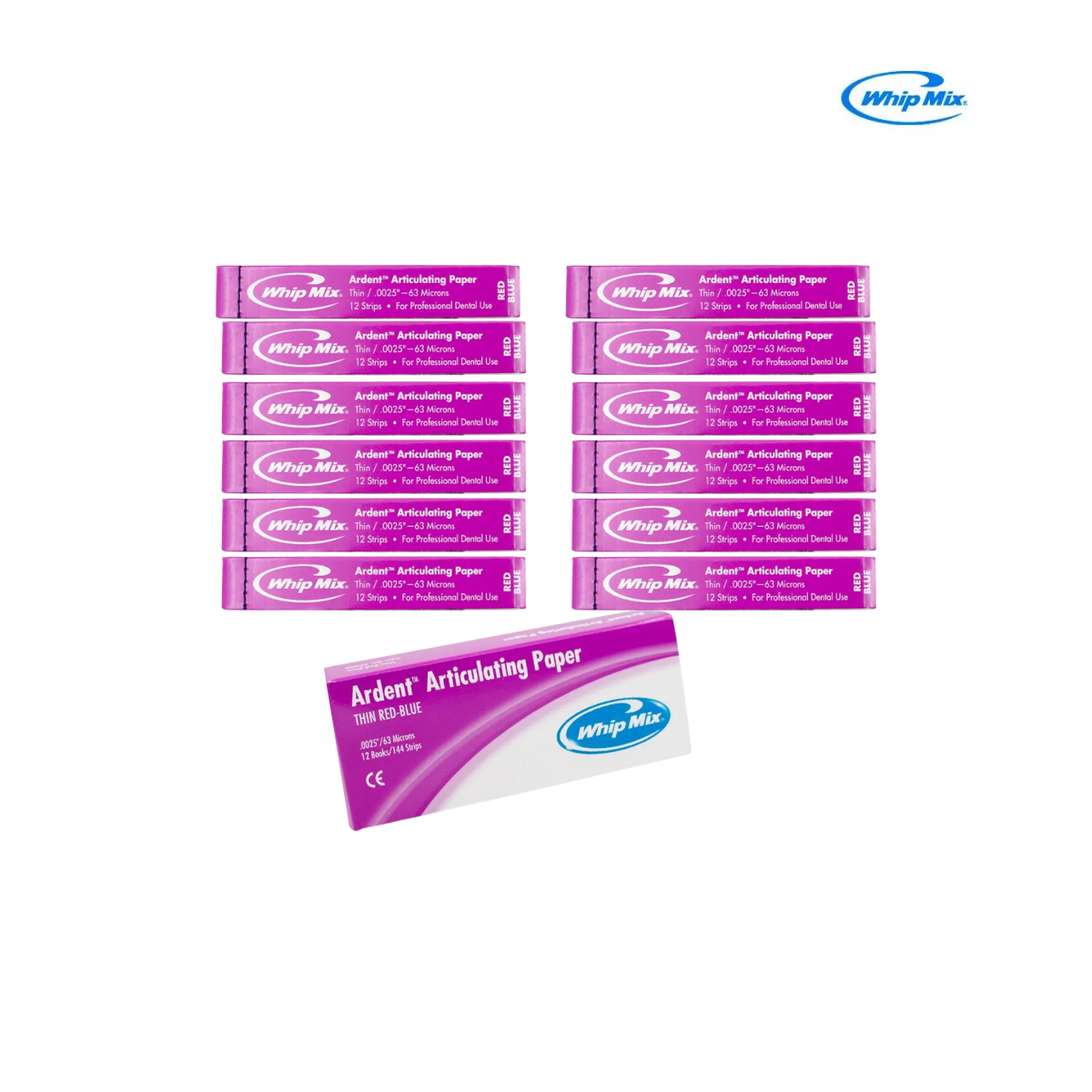 Papel Articular Whip-Mix 12 Piezas